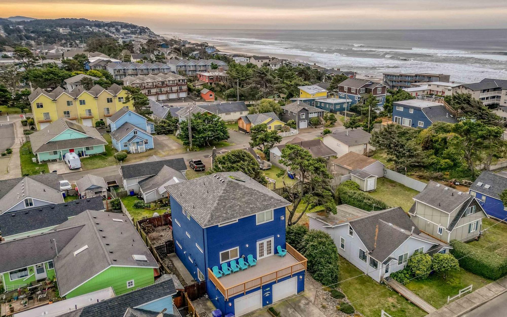 The Blue Crab Villa Lincoln City Exterior photo